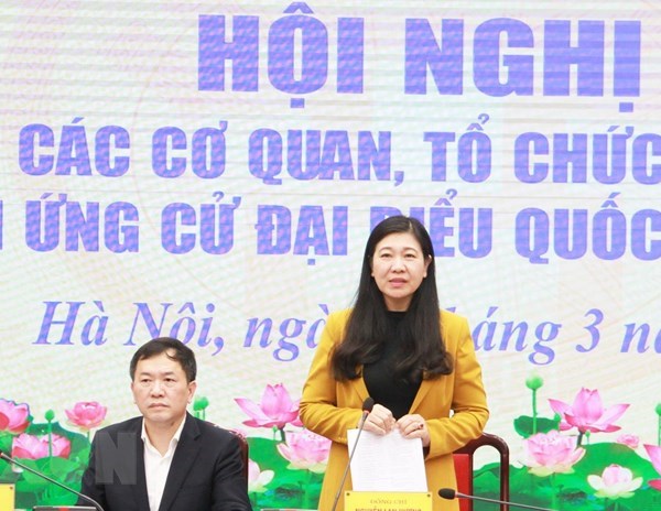 Hà Nội hướng dẫn giới thiệu người ứng cử đại biểu Quốc hội khóa XV - Anh 1