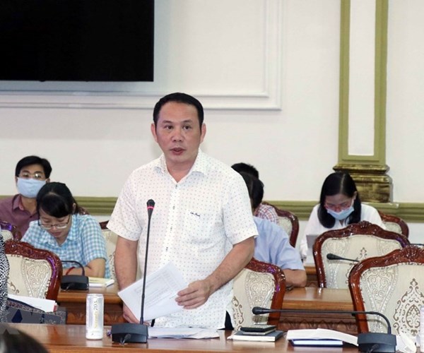 Phiên họp thứ IV của Ủy ban bầu cử Thành phố Hồ Chí Minh - Anh 1