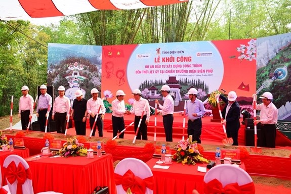 Đền thờ liệt sĩ tại Chiến trường Điện Biên Phủ sẽ được thực hiện trong 9 tháng - Anh 1