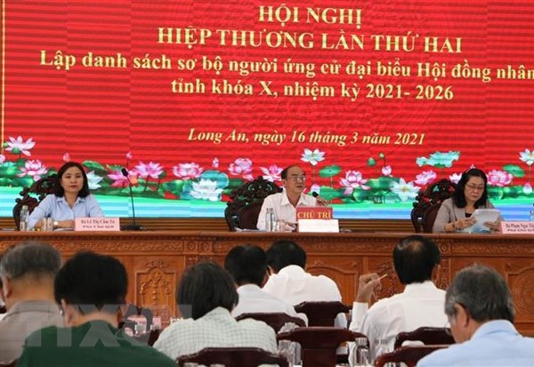 Hầu hết hồ sơ ứng cử tại Long An đáp ứng yêu cầu về thủ tục, điều kiện - Anh 1