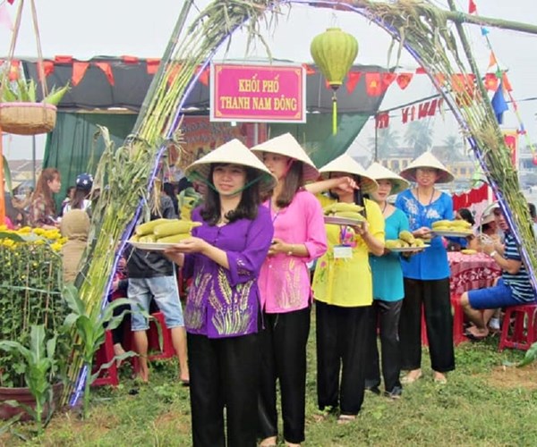 10 000 trái bắp “thết khách” tham gia Ngày hội bắp Cẩm Nam (Hội An) - Anh 1