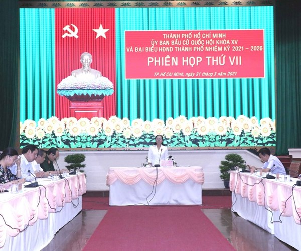 TP.HCM: Lên phương án cho công tác bầu cử khi Covid-19 diễn biến phức tạp - Anh 1