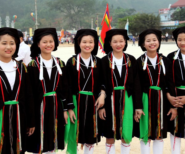 Gìn giữ nghệ thuật trình diễn dân gian dân tộc Sán Dìu - Anh 1