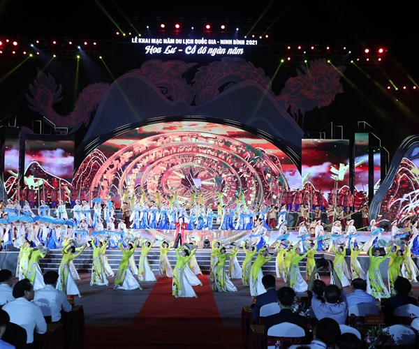 Khai mac Nam Du lich quoc gia - Ninh Binh 2021: Hoa Lu - Co do ngan nam - Anh 6