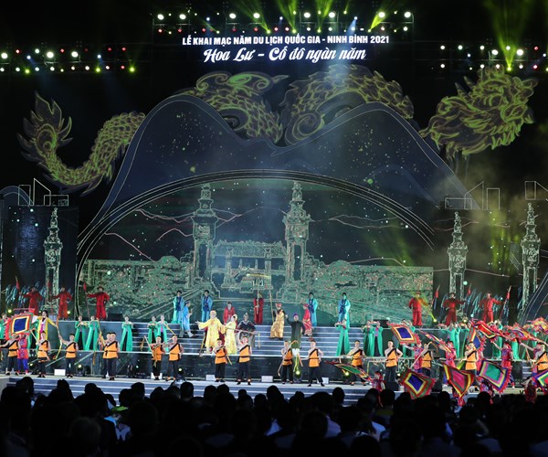 Khai mac Nam Du lich quoc gia - Ninh Binh 2021: Hoa Lu - Co do ngan nam - Anh 10