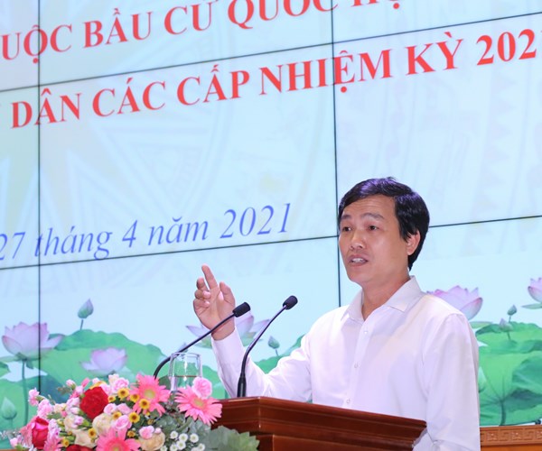Công đoàn Bộ VHTTDL: Phổ biến, tuyên truyền cuộc bầu cử đại biểu Quốc hội và HĐND các cấp - Anh 3