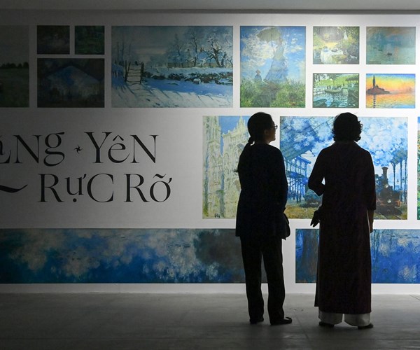 “Ngoai” va “trong” o trien lam cua Claude Monet va Pierre Bonnaer tai VCCA - Anh 1