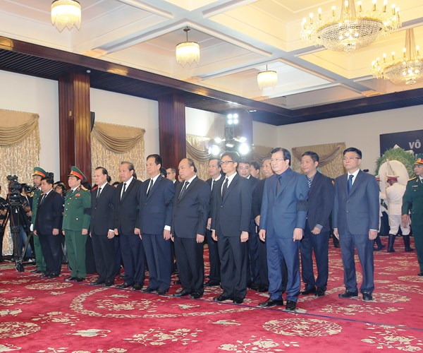 Cử hành trọng thể Lễ viếng nguyên Thủ tướng Phan Văn Khải - Anh 3