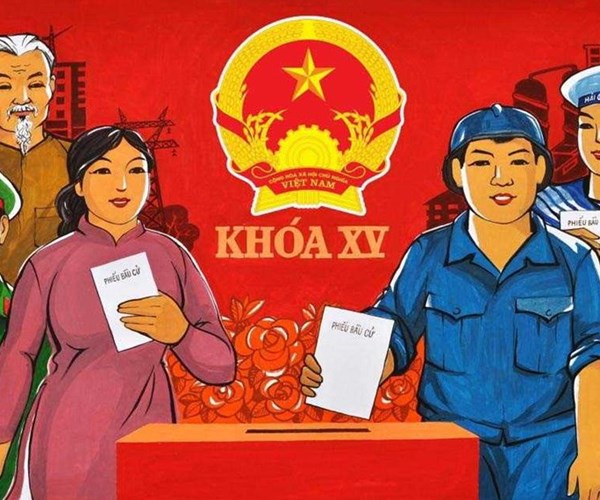 Bắc Giang đa dạng hóa các hình thức tuyên truyền về bầu cử - Anh 1