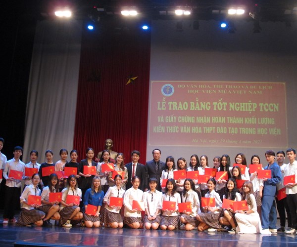 Các trường đại học trong lĩnh vực VHNT tiếp tục thử nghiệm đào tạo trình độ trung cấp, cao đẳng - Anh 1