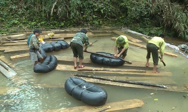 Quảng Bình: Xử lý nghiêm các cá nhân, tập thể liên quan đến vụ phá rừng ở xã Thanh Hóa - Anh 2