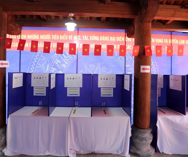 Ha Noi ruc ro co hoa chao don Ngay hoi non song - Anh 12