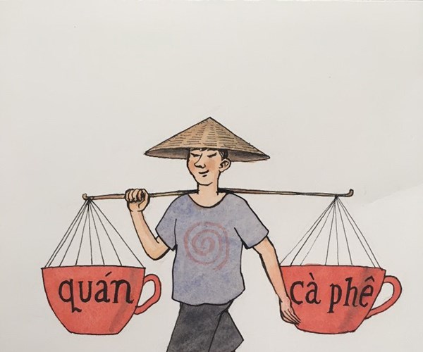 Tranh đồ họa của họa sĩ CH Séc tại Bảo tàng Mỹ thuật Việt Nam - Anh 1
