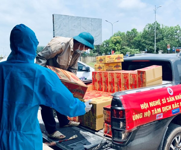 Hội Nghệ sĩ Sân khấu Việt Nam hướng về tâm dịch Bắc Ninh, Bắc Giang - Anh 6