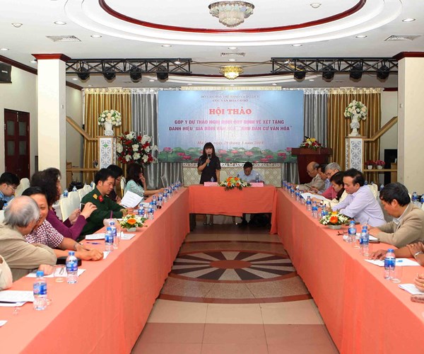 Bình xét các danh hiệu văn hóa:  Bộ tiêu chí cần rõ ràng, dễ hiểu - Anh 1