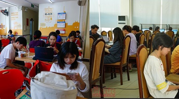 Hà Nội: Sinh viên ở trọ vật vã ôn thi trong ‘chảo lửa’ mùa Hè - Anh 2