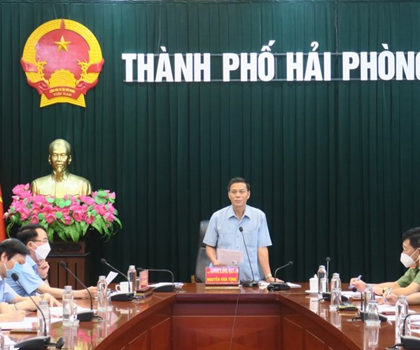 Hải Phòng: Yêu cầu huyện Vĩnh Bảo thực hiện giãn cách xã hội theo chỉ thị 16 - Anh 1
