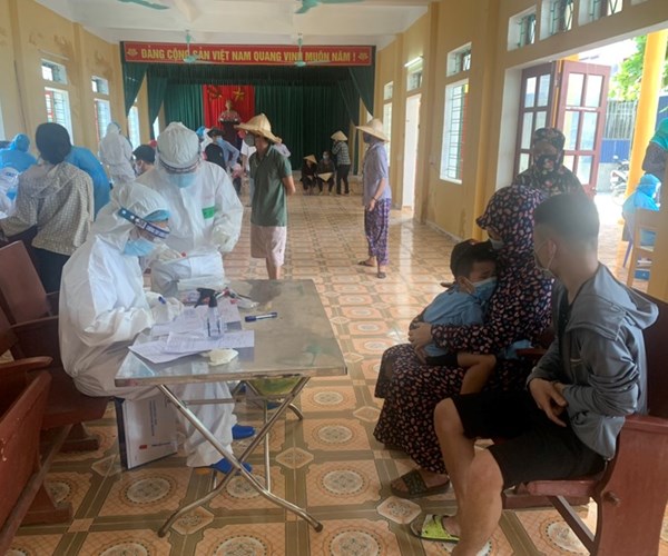 Hải Phòng: 24.580 người dân Vĩnh Bảo có kết quả âm tính với Sars-CoV-2 - Anh 1