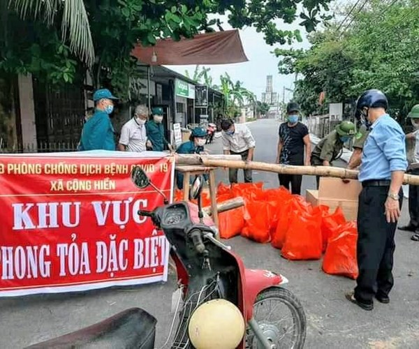Hải Phòng: Siết chặt các biện pháp phòng, chống dịch tại Vĩnh Bảo theo Chỉ thị 16 - Anh 1