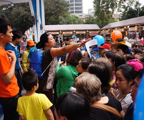 “Cháy” tour tại VITM 2018 - Anh 1