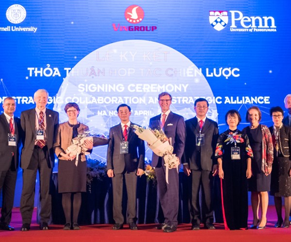 VINGROUP KÝ KẾT THỎA THUẬN HỢP TÁC CHIẾN LƯỢC VỚI ĐẠI HỌC CORNELL VÀ PENNSYLVANIA - Anh 6