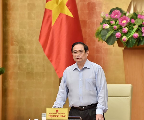 Thủ tướng triệu tập Hội nghị trực tuyến với 27 tỉnh, thành phố phía Nam về phòng chống Covid-19 - Anh 1