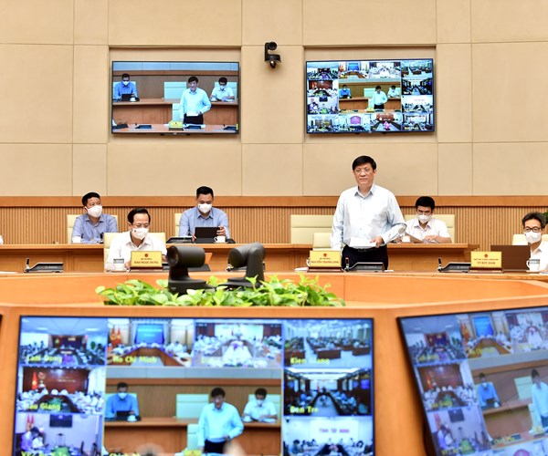 Thủ tướng triệu tập Hội nghị trực tuyến với 27 tỉnh, thành phố phía Nam về phòng chống Covid-19 - Anh 2