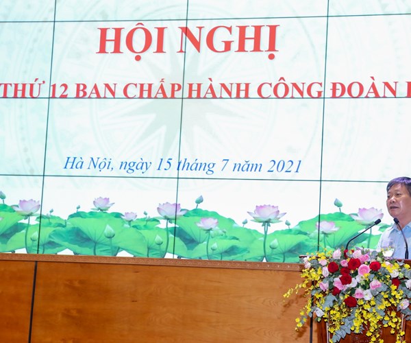 Hội nghị lần thứ 12 Ban Chấp hành Công đoàn Bộ VHTTDL - Anh 3