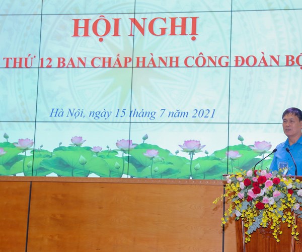Hội nghị lần thứ 12 Ban Chấp hành Công đoàn Bộ VHTTDL - Anh 4