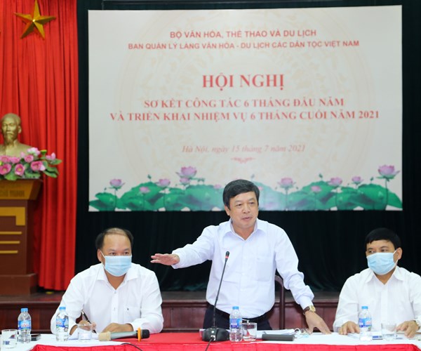 Làng Văn hoá - Du lịch các dân tộc Việt Nam cần nỗ lực nâng cao chất lượng dịch vụ phục vụ khách du lịch, sản phẩm du lịch - Anh 2