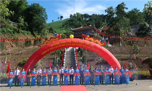 Khánh thành Khu tưởng niệm Di tích lịch sử Ngã ba Cò Nòi - Anh 1