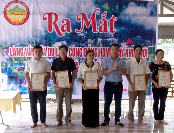 Mù Cang Chải ra mắt Làng văn hóa du lịch cộng đồng Homestay Khim Nọi - Anh 1