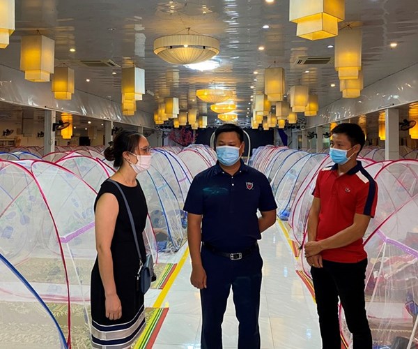 Hai Phong: Thi diem “3 tai cho” khi co ca mac Covid -19 tai cac KCN - Anh 3