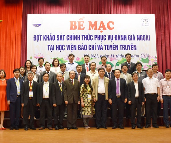 Học viện Báo chí và Tuyên truyền: Bế mạc đợt khảo sát chính thức của đoàn chuyên gia đánh giá ngoài - Anh 1