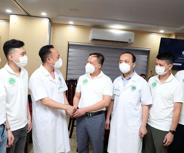 BV Răng Hàm Mặt Trung ương Hà Nội hỗ trợ TP. Hồ Chí Minh phòng, chống dịch Covid-19 - Anh 7