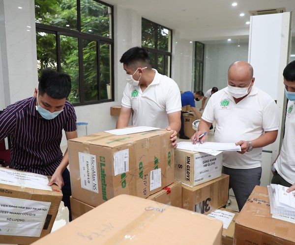 BV Răng Hàm Mặt Trung ương Hà Nội hỗ trợ TP. Hồ Chí Minh phòng, chống dịch Covid-19 - Anh 1