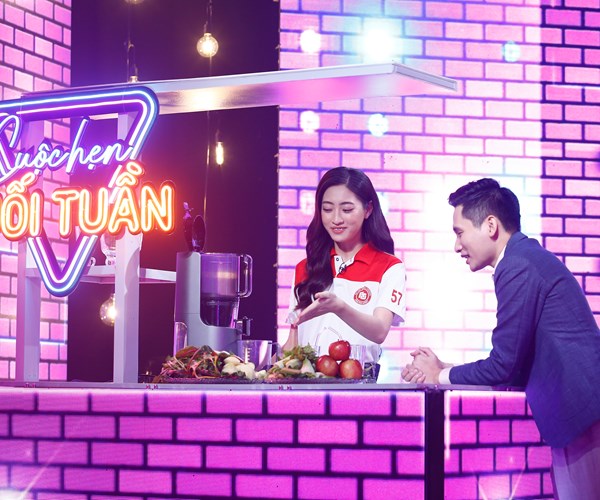 Hoa hậu Lương Thùy Linh căng thẳng đối mặt với máy phát hiện nói dối - Anh 4
