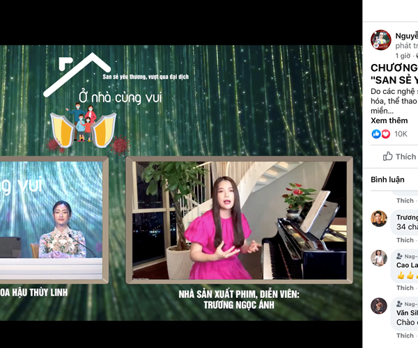 “Ở nhà cùng vui”: Lan toả niềm tin vượt qua đại dịch - Anh 3