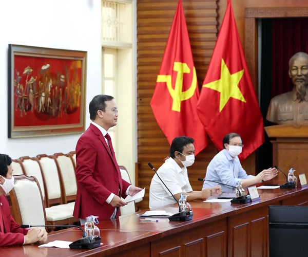 Mỗi thành viên của Đoàn Thể thao Việt Nam tham dự Paralympic Tokyo - 2020 phải thật sự là sứ giả thiện chí, chân thành - Anh 4