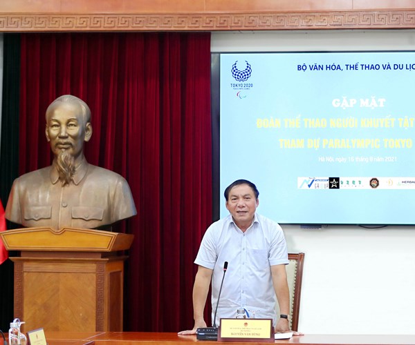 Mỗi thành viên của Đoàn Thể thao Việt Nam tham dự Paralympic Tokyo - 2020 phải thật sự là sứ giả thiện chí, chân thành - Anh 3