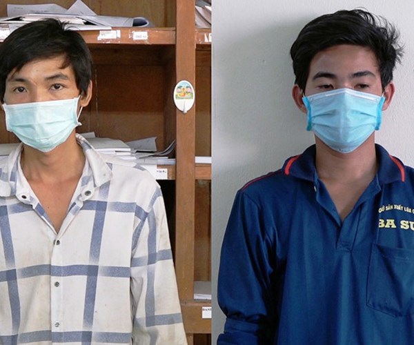 Kiên Giang em rể và anh vợ qua chốt không được hành hung công an - Anh 1