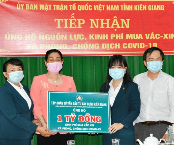 Kiên Giang vận động được hơn 11 tỷ đồng phòng, chống dịch Covid-19 - Anh 1