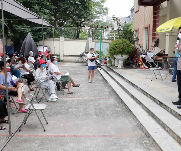 Ha Noi: Phuong Nghia Do hoan thanh tiem vac xin  Covid-19 truoc ngay 15.9 - Anh 1