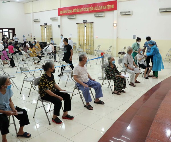 Ha Noi: Phuong Nghia Do hoan thanh tiem vac xin  Covid-19 truoc ngay 15.9 - Anh 11