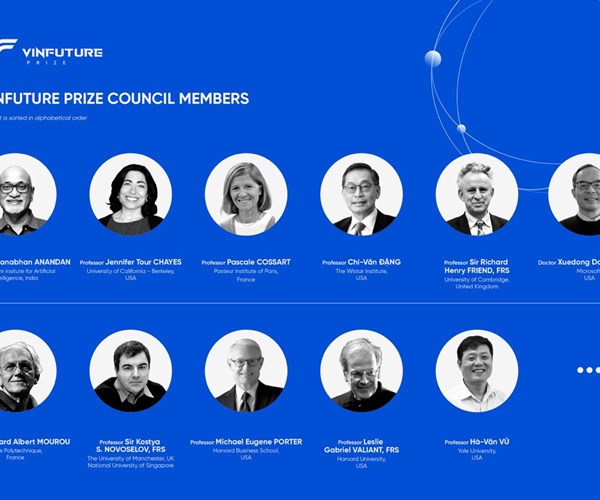 Chủ nhân Nobel Vật lý: “Giải thưởng VinFuture sinh ra để lắng nghe các nhà khoa học trên toàn cầu” - Anh 1