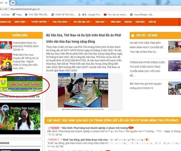 Thu vien Bac Ninh ra mat kenh doc sach thieu nhi da ngon ngu moi - Anh 1