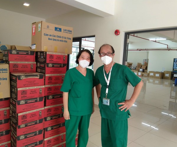 "Thảo thơm cơm nhà" mang yêu thương đến tuyến đầu chống dịch - ảnh 3