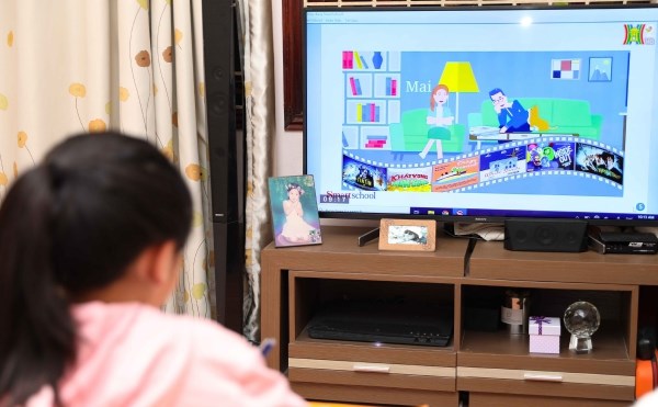 Ba kênh truyền hình quốc gia phát sóng bài giảng lớp 1, lớp 2 - Anh 1