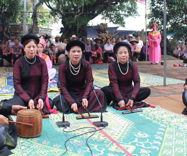 Bảo tồn di sản văn hóa phi vật thể ca trù ở Thái Bình - Anh 1