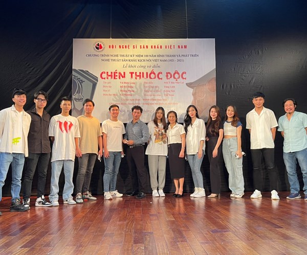 NSƯT Xuân Bắc xin diễn 1 giây trong vở kịch kỷ niệm 100 năm sân khấu kịch nói Việt Nam - Anh 2